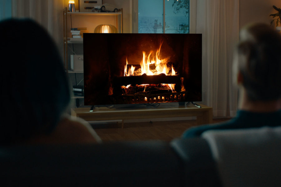 The Holiday Fireplace App
